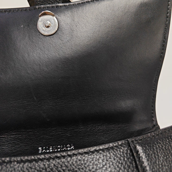 Hourglass XS Calfskin Black