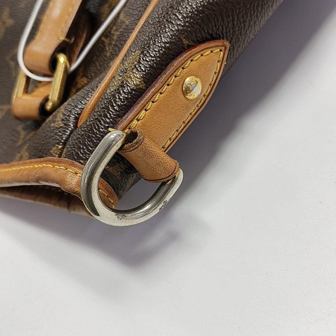 RETIRO GM Monogram Coated Canvas Brown