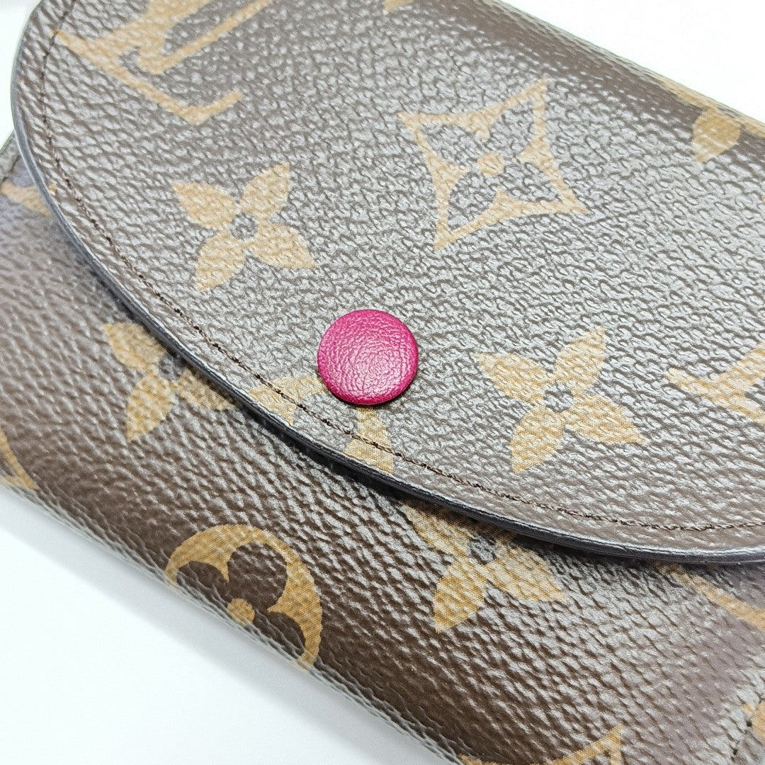 ROSALIE Monogram Coated Canvas Brown