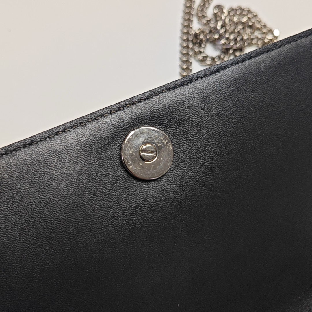 Diorama Cannage Calfskin Silver