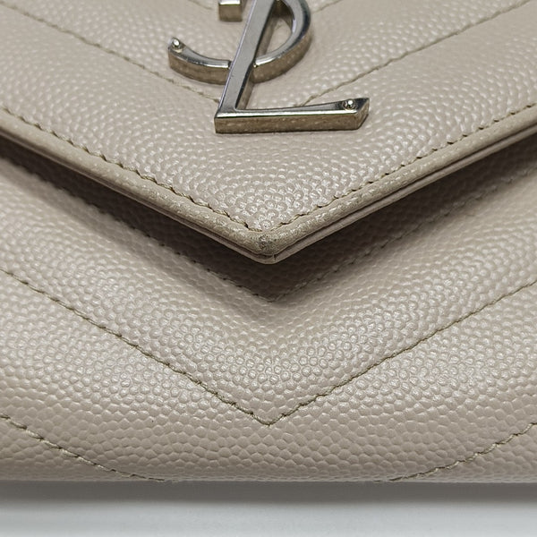 MONOGRAM Chevron Calfskin Pink