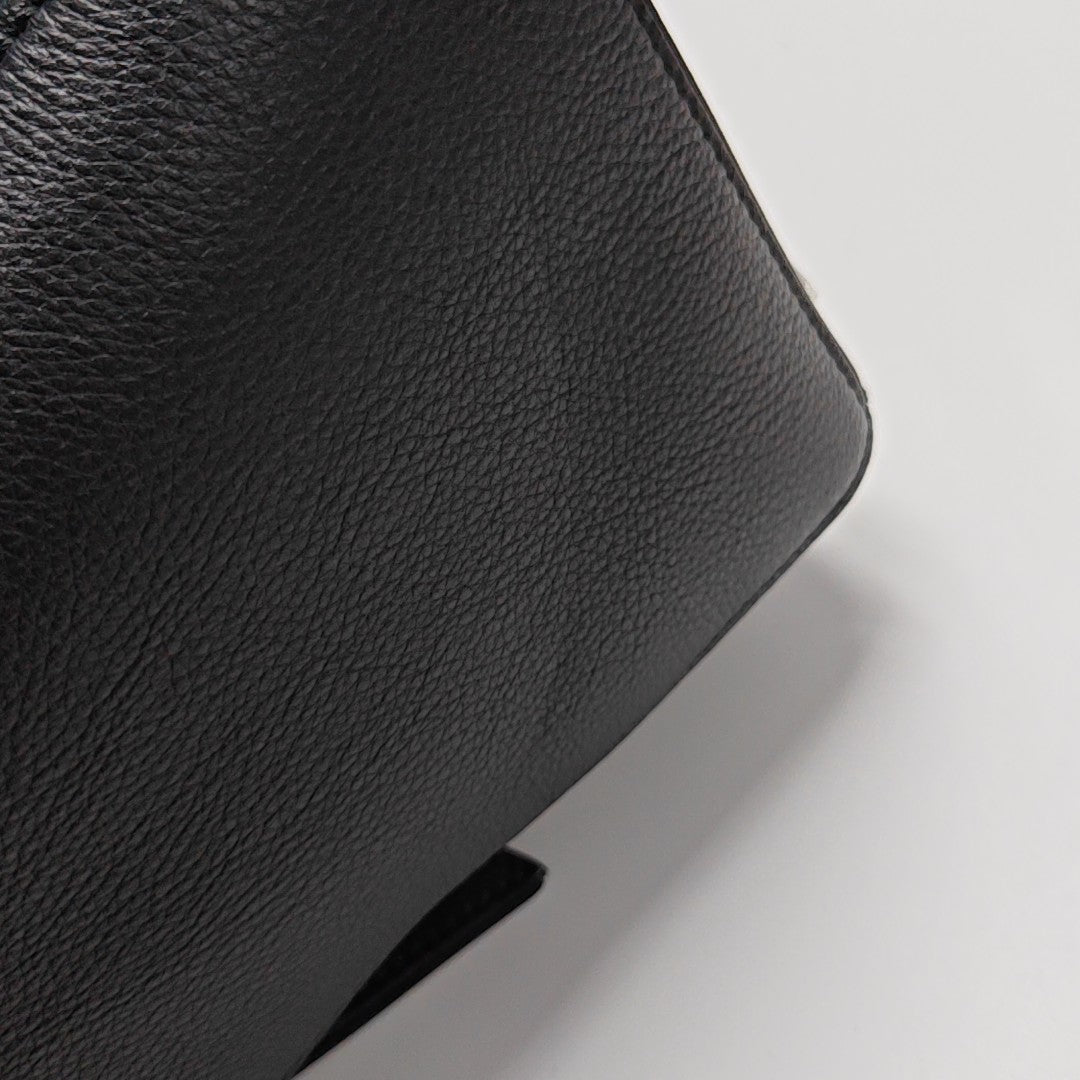 Puzzle Medium Calfskin Black