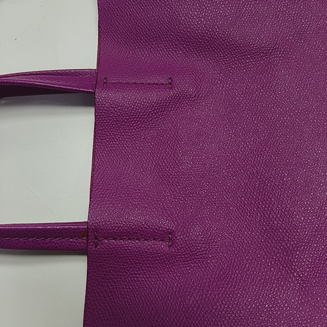 VERTICAL CABAS Mini Calfskin Pink