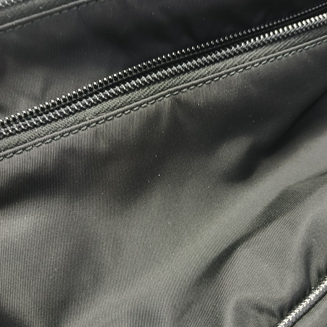 Nylon Shoulder Bag Black