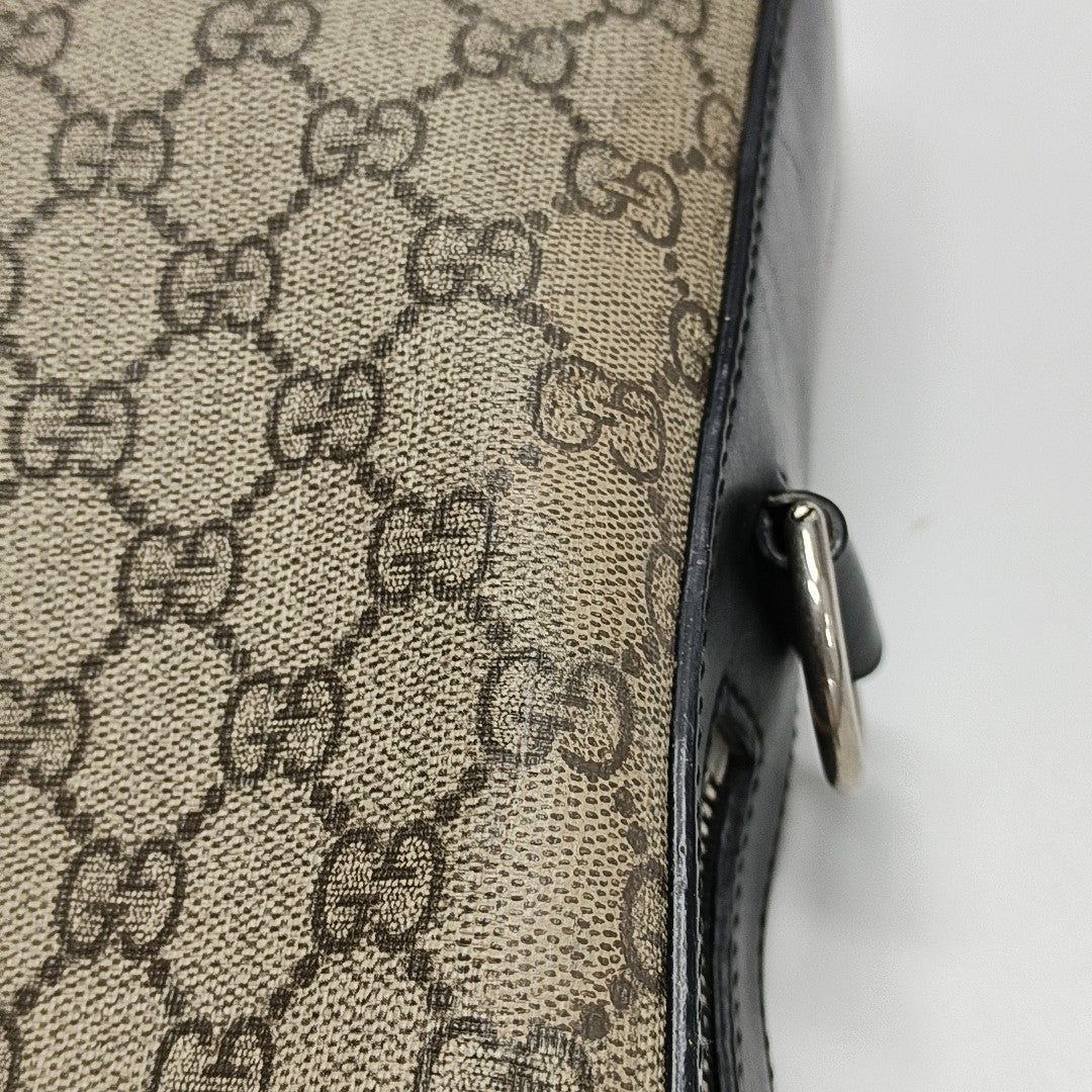 Monogram Coated Canvas Brown