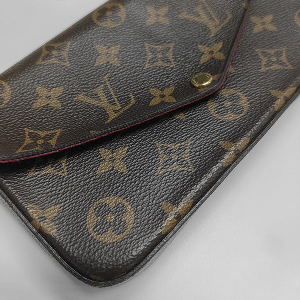 FÉLICIE Monogram Coated Canvas Brown