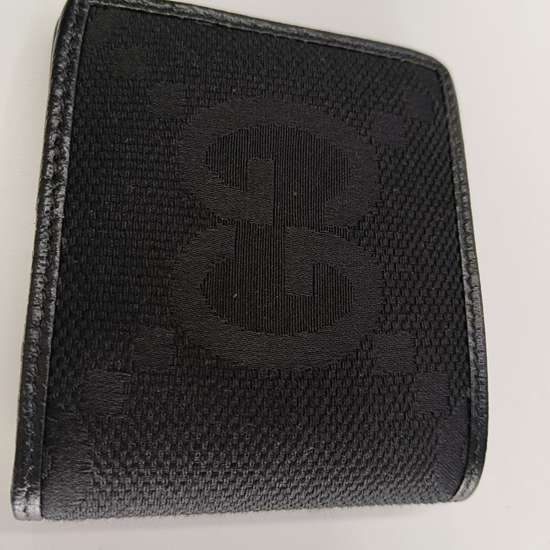 Monogram Calfskin Wallet Black