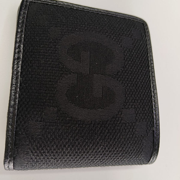 Monogram Calfskin Wallet Black