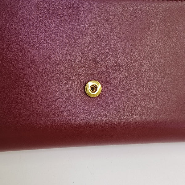 Calfskin Shoulder Bag Red