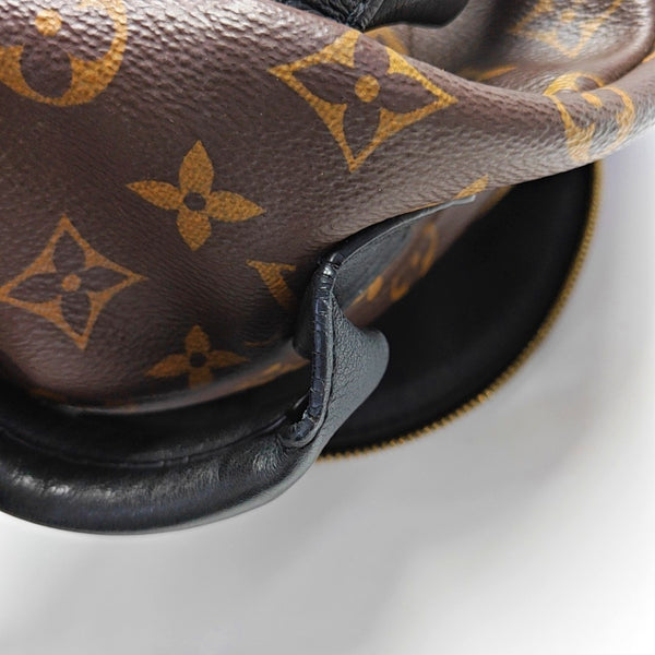 PALM SPRINGS PM Monogram Coated Canvas Brown