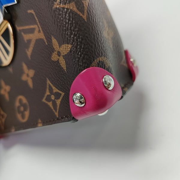 TRIBAL MASK PM Monogram Coated Canvas Brown