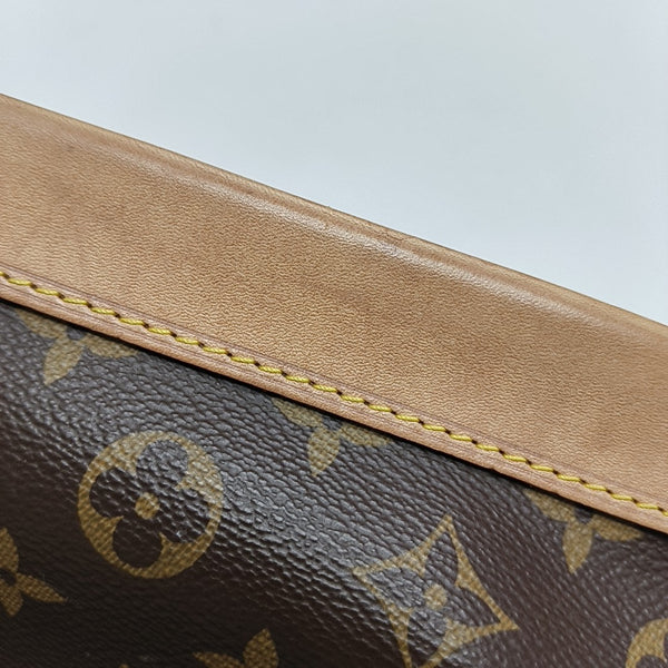 NOÉ BB Monogram Coated Canvas Brown