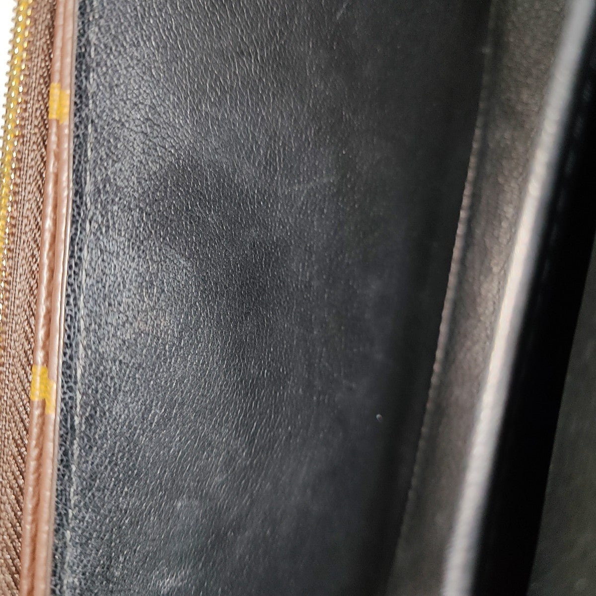 MARCEAU Monogram Coated Canvas Brown