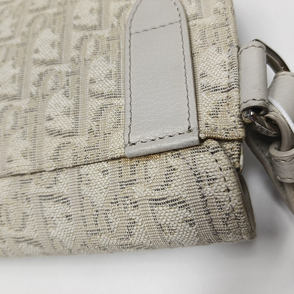 Saddle Small Canvas Beige