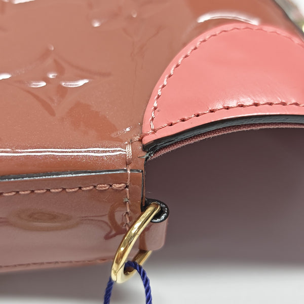 FÉLICIE Monogram Patent Leather Pink