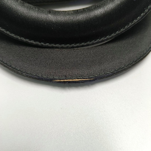 Authenticated pre-owned  Lady Dior Mini Silk Satin Black - Tote Bag at Looply