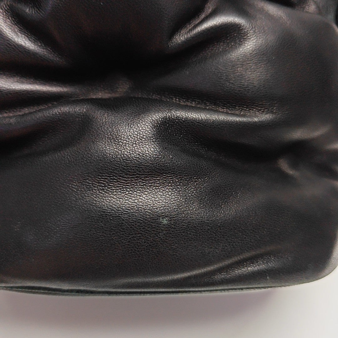 Leather Backpack Black