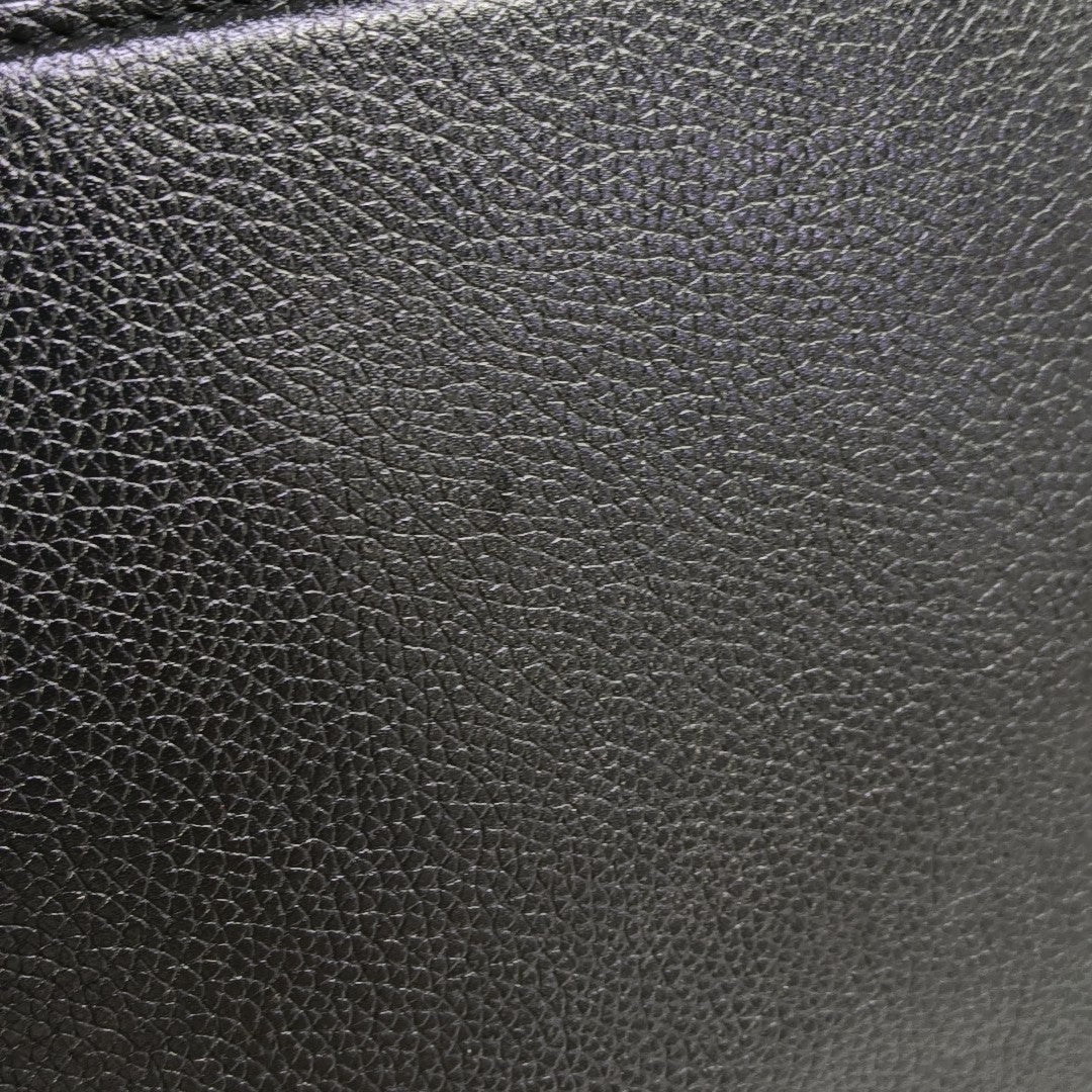 Hourglass Small Calfskin Black