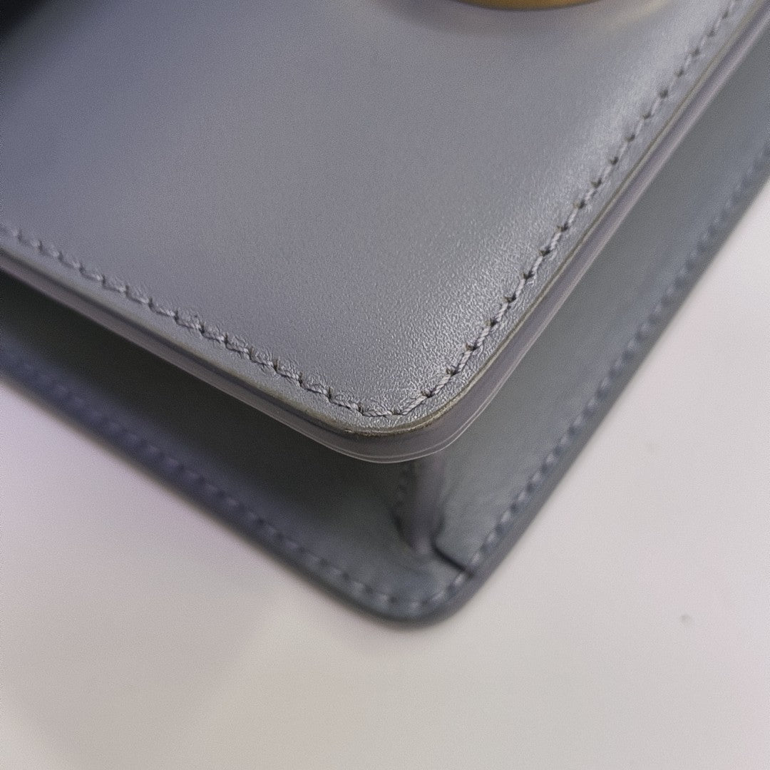 30 Montaigne Super Mini Calfskin Blue