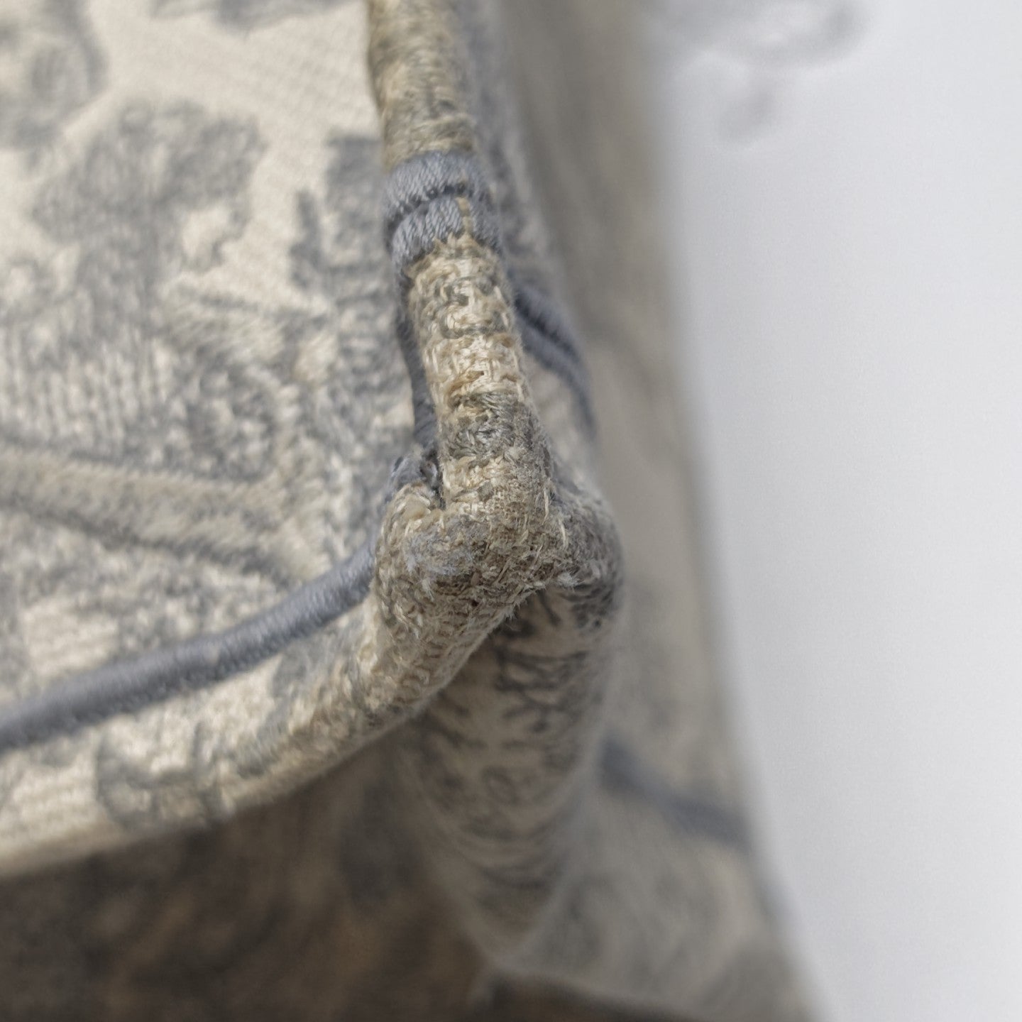 Book Tote Medium Canvas Gray