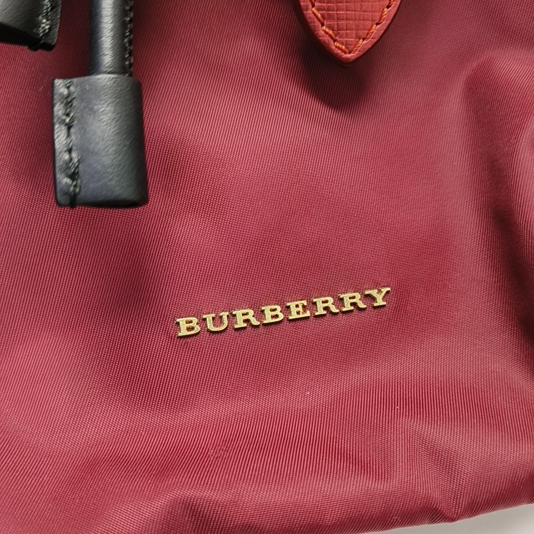 The Rucksack Medium Nylon Red