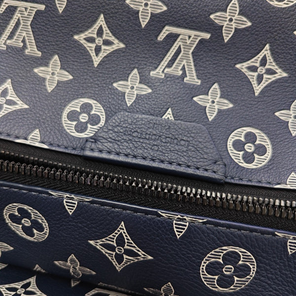 DISCOVERY Monogram Calfskin Blue