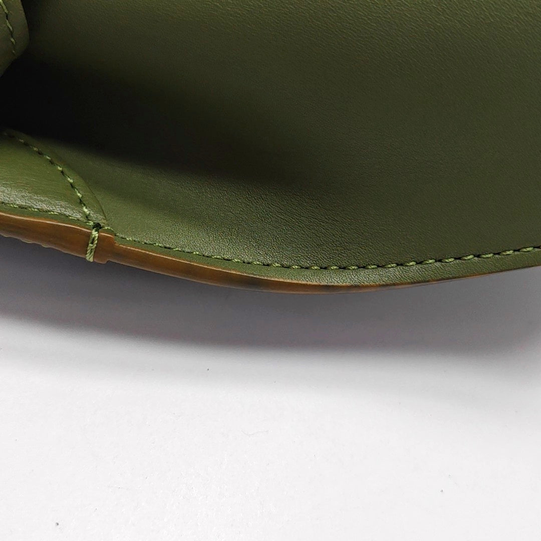 Authenticated pre-owned  BIG BAG Nano Calfskin Green - Shoulder Bag at Looply