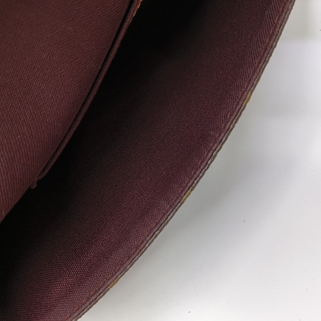 FAVORITE MM Monogram Coated Canvas Brown