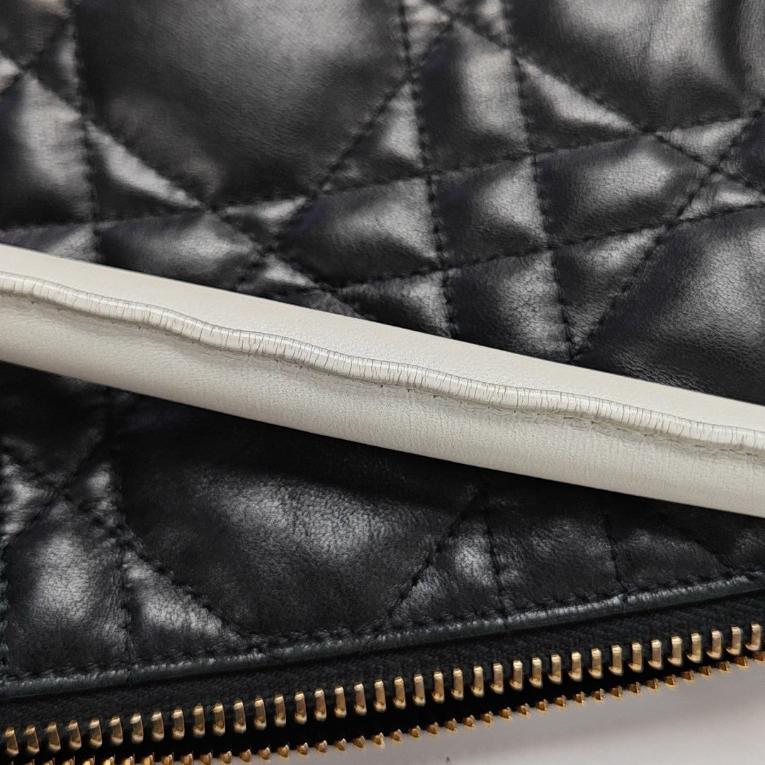 Dior Vibe Hobo Quilted Lambskin Black