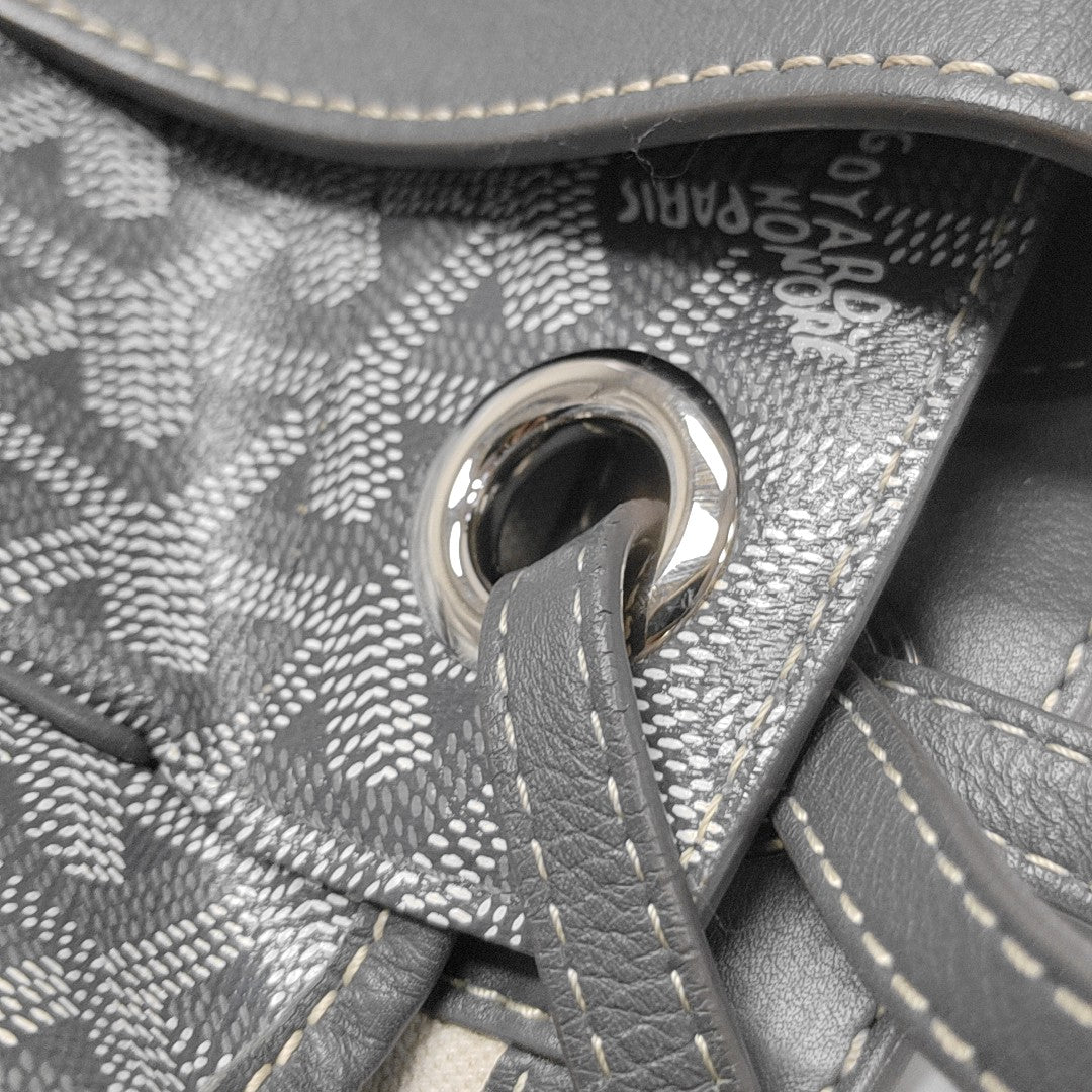 Rouette PM Coated Canvas Gray