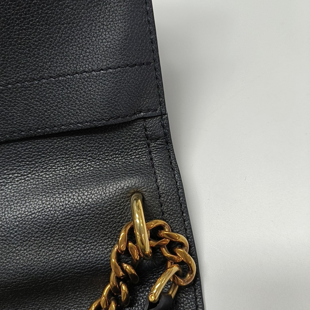 LOCKME TENDER PM Calfskin Black