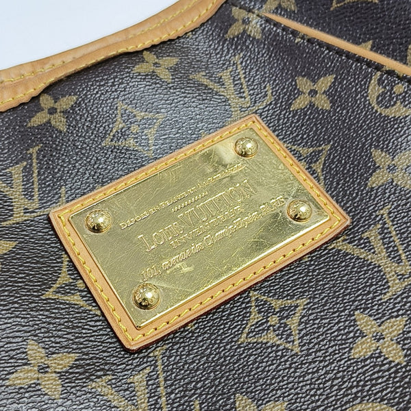 GALLIERA Monogram Coated Canvas Brown