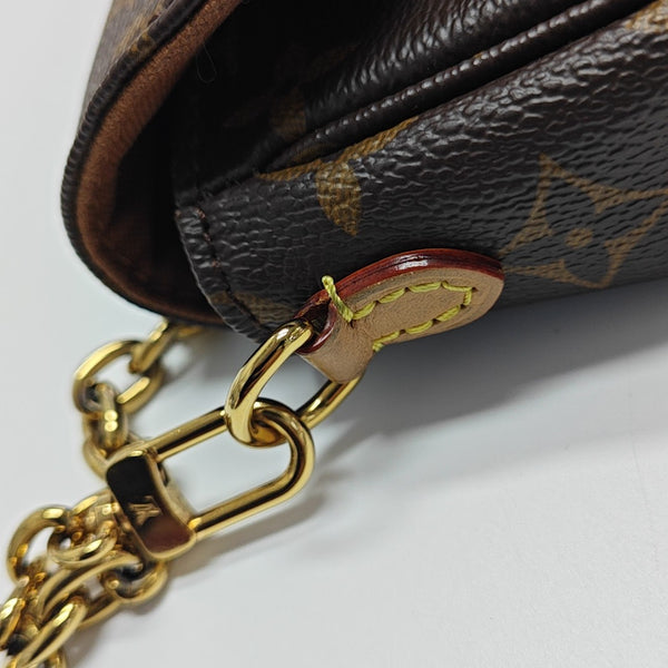 IVY Monogram Coated Canvas Brown