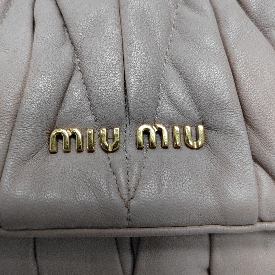 Calfskin Shoulder Bag Pink
