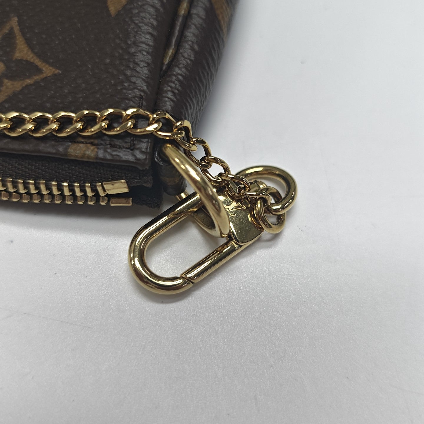 ACCESSOIRES Mini Monogram Coated Canvas Brown