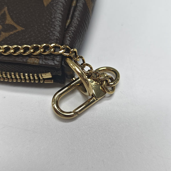 ACCESSOIRES Mini Monogram Coated Canvas Brown
