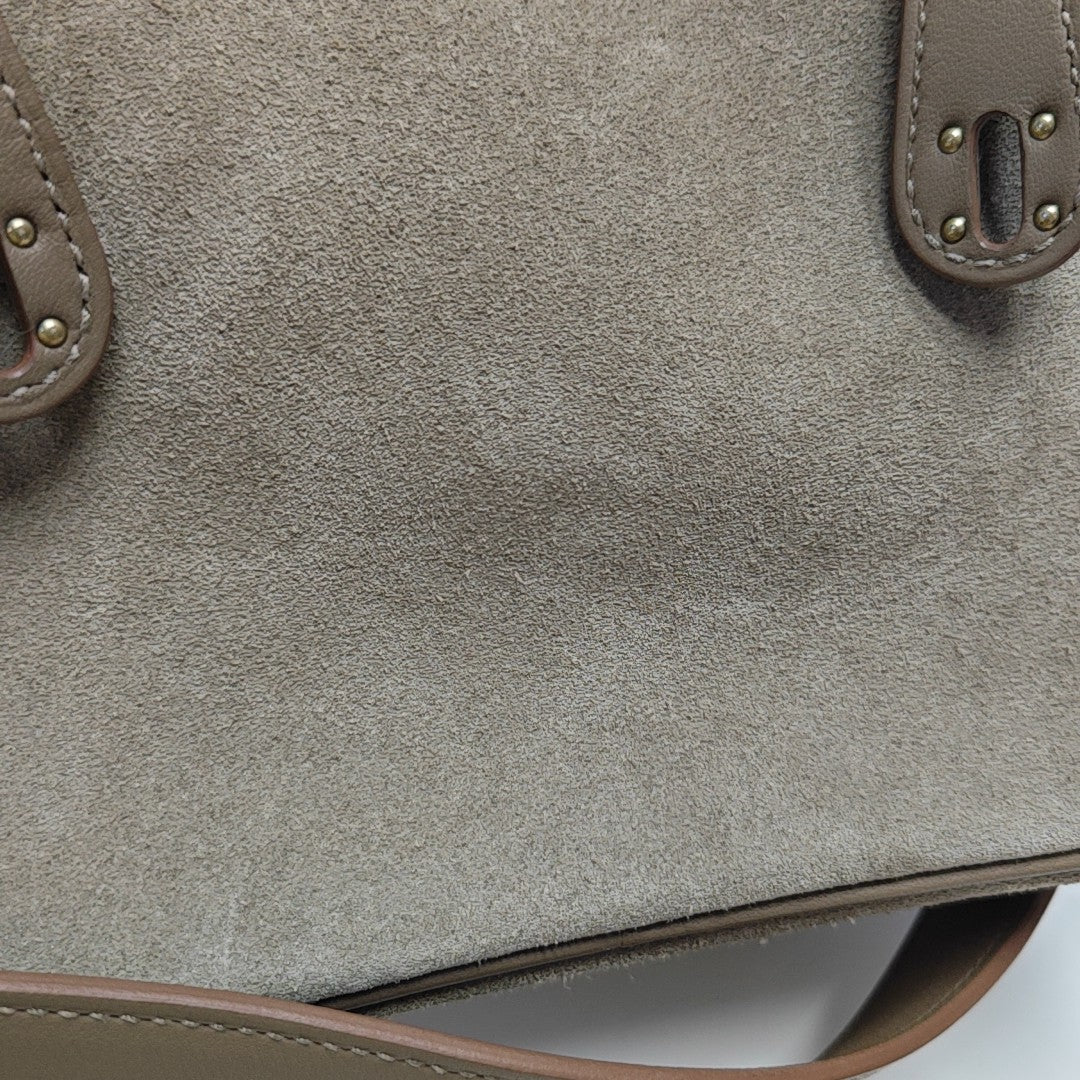 Lindy Mini Suede Gray