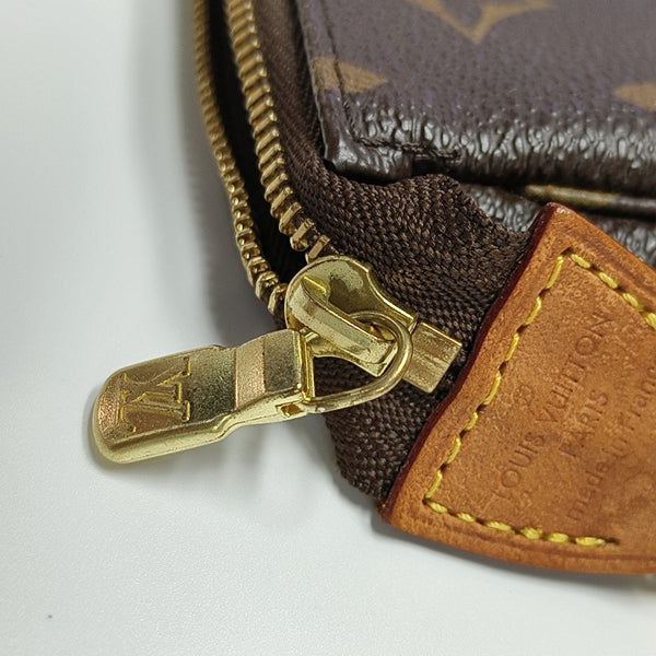 ACCESSOIRES Mini Monogram Coated Canvas Brown