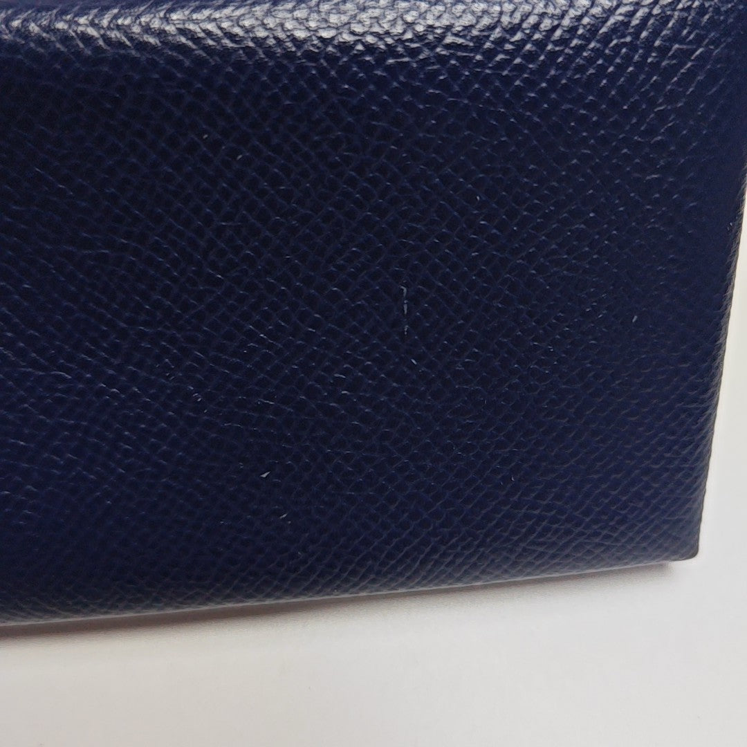 Epsom Card Holder Blue