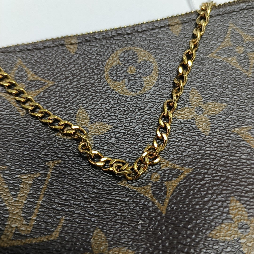 ACCESSOIRES Mini Monogram Coated Canvas Brown