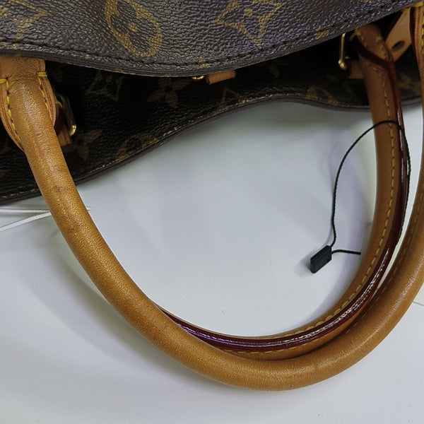 MONTAIGNE Monogram Coated Canvas Brown