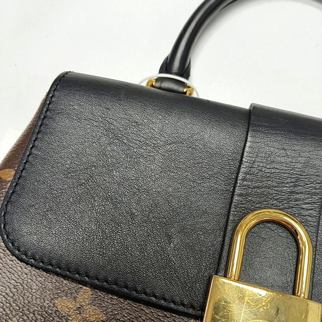Authenticated pre-owned  LOCKY BB Monogram Coated Canvas Brown - Shoulder Bag at Looply