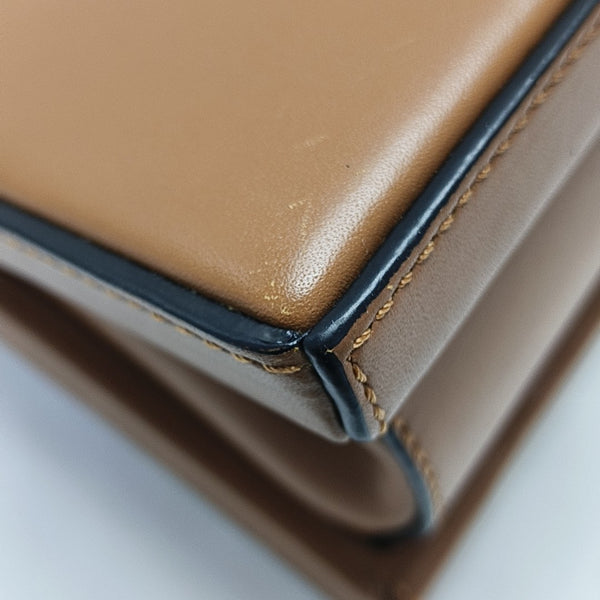 Postal Small Calfskin Brown