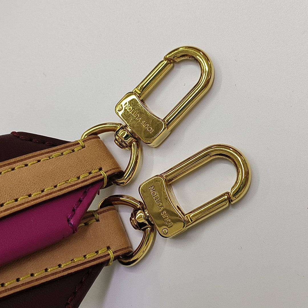 CLUNY PM Monogram Coated Canvas Brown