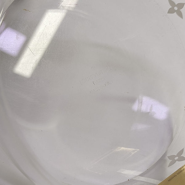 BOX SCOTT Monogram Plastic Clear