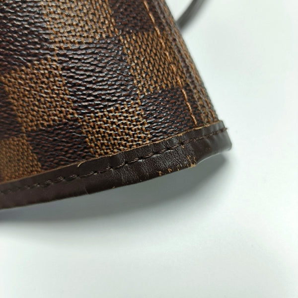 NEVERFULL MM Damier Ebene Coated Canvas Brown