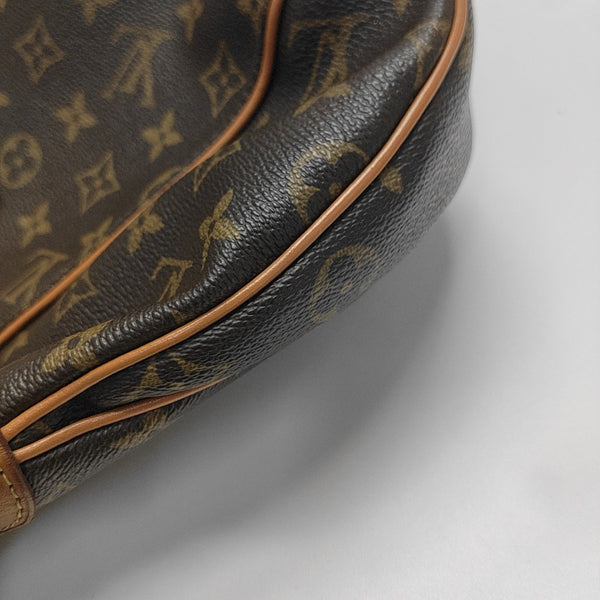 VINTAGE THAMES GM Monogram Coated Canvas Brown