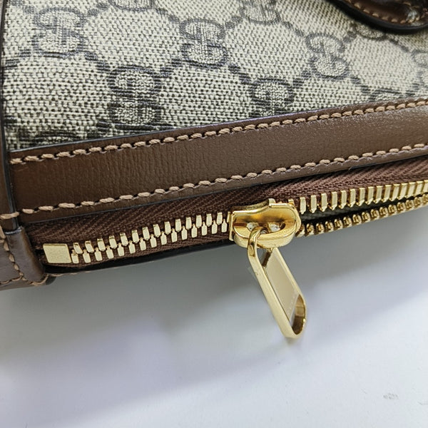 Horsebit 1955 Mini Coated Canvas Beige