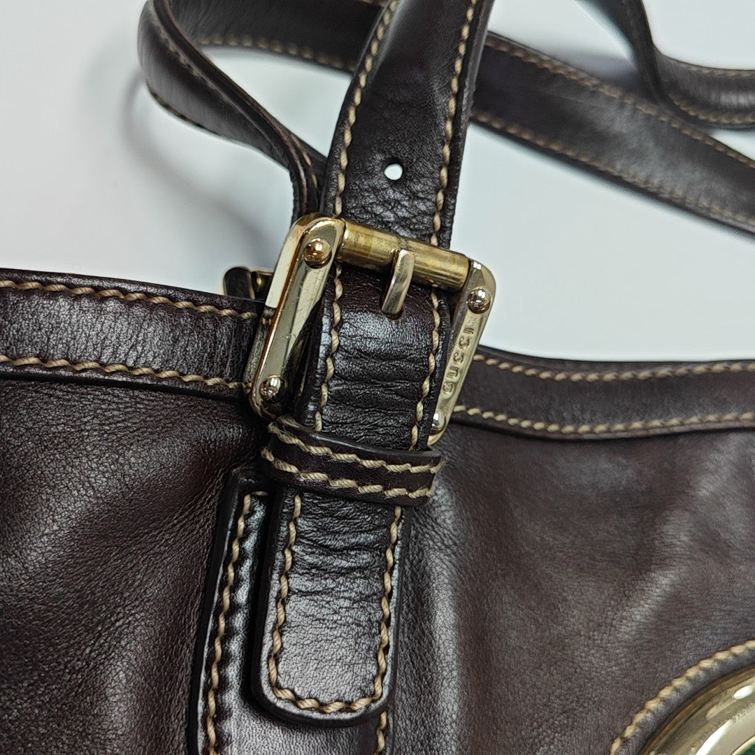 Britt Medium Calfskin Brown