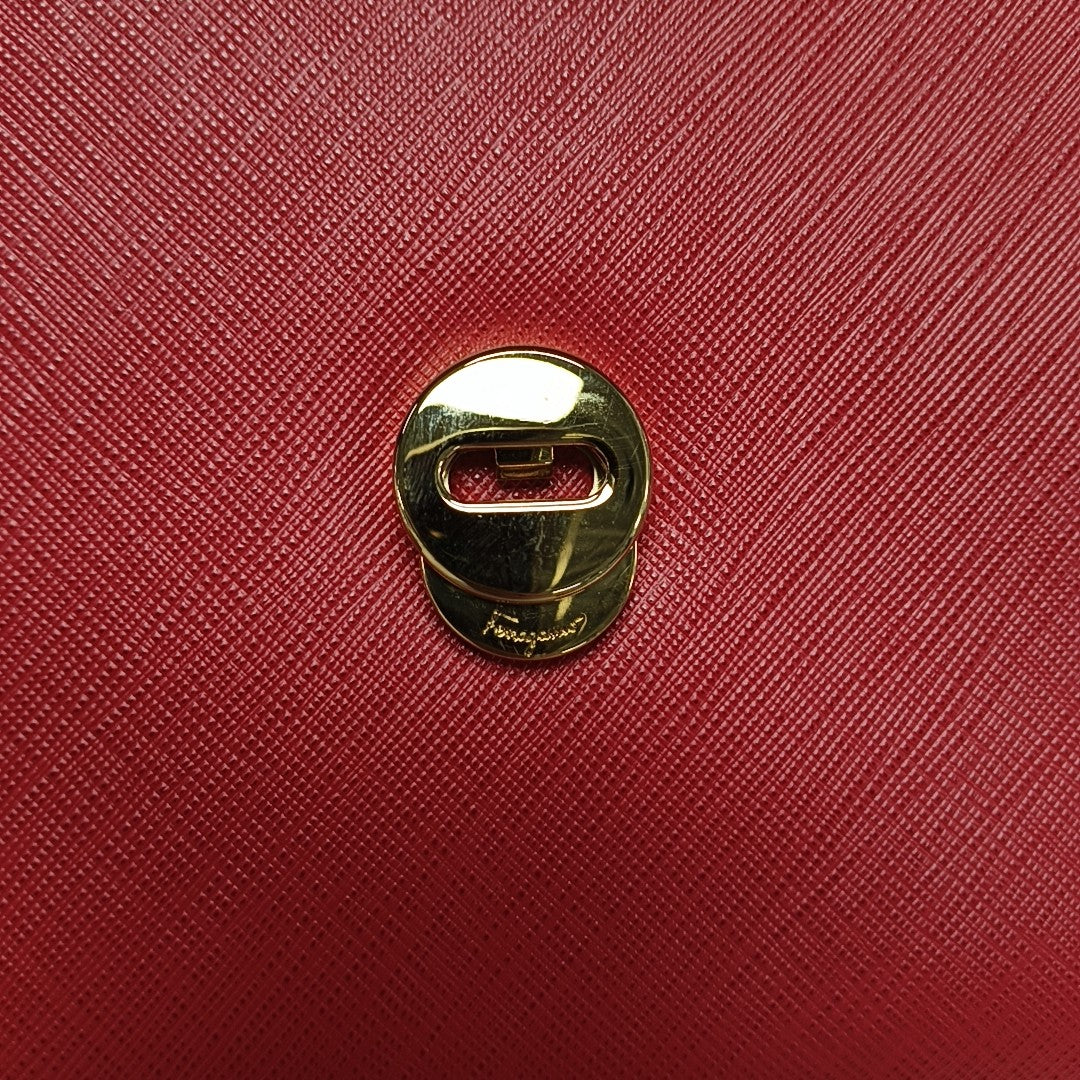 Ginny Calfskin Red